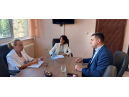 Областният управител Мария Башева и заместник областният управител Даниела Маринова се срещнаха с кмета на Община Дряново Трифон Панчев