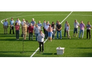 Кметът на община Дряново д-р Иван Николов откри новия стадион в с. Царева ливада