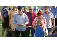 Кметът на община Дряново д-р Иван Николов откри новия стадион в с. Царева ливада