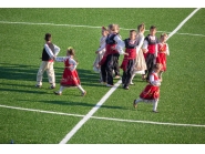 Кметът на община Дряново д-р Иван Николов откри новия стадион в с. Царева ливада