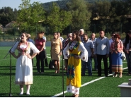 Кметът на община Дряново д-р Иван Николов откри новия стадион в с. Царева ливада