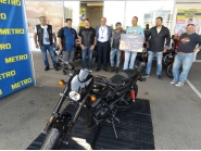 Георги Казаков от Дряново спечели чисто нов Харли Дейвидсън