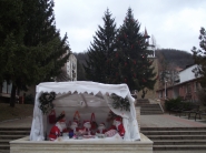 Празничната коледна украса на Дряново