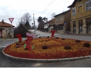 Празничната коледна украса на Дряново