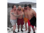 На Йордановден, четирима влязоха в студените води на Дряновска река