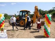 Официална церемония „Първа копка“ по Договор за предоставяне на безвъзмездна финансова помощ по проект „Изграждане на комплекс за социални услуги за лица с психични разстройства”.